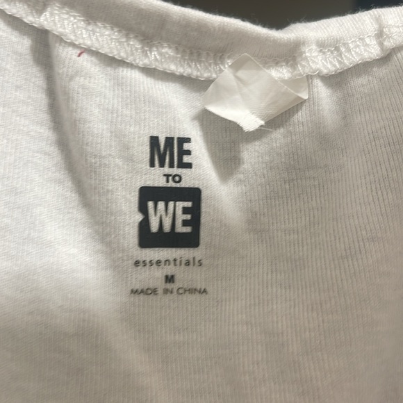 Me to We white tank top from pacsun - Picture 2 of 2